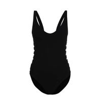 Lascana cut-out badpak zwart - thumbnail