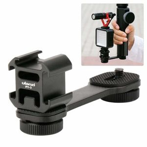 Ulanzi PT-3 Triple Cold Shoe Mount voor Gimbal, Camera en Smartphone Rig