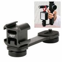 Ulanzi PT-3 Triple Cold Shoe Mount voor Gimbal, Camera en Smartphone Rig - thumbnail