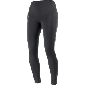 Salomon Cross warm tight women - ZWART - Dames