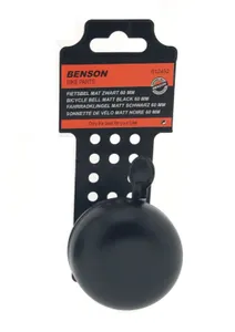 Benson Fietsbel Ding Dong 60 mm - Mat Zwart