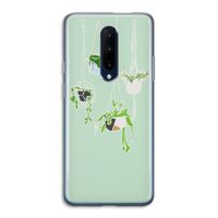 Hang In There: OnePlus 7 Pro Transparant Hoesje