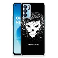 Silicone Back Case OPPO Reno 6 5G Skull Hair - thumbnail