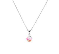 TFT Zilveren Ketting Cupcake 1,1 mm 36 + 4 cm - thumbnail