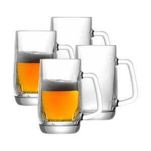 Uniglass Bierpullen Prince - 4x stuks - 0,5 liter - glas - bierglas/pul - halve liter