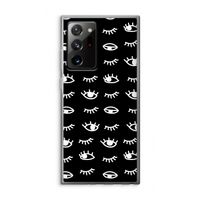Eye pattern #3: Samsung Galaxy Note 20 Ultra / Note 20 Ultra 5G Transparant Hoesje