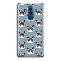 It's a Purrr Case: Huawei Mate 10 Pro Transparant Hoesje