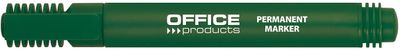 OFFICE products permanent marker 1-3 mm, rond, groen
