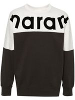 MARANT sweat Howley à logo intarsia - Noir - thumbnail