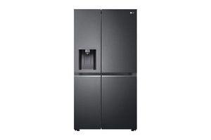 LG GSLV70MCTE amerikaanse koelkast Vrijstaand 635 l E Zwart