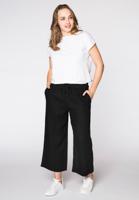 Yoek Driekwart broek taillekoord | Zwart | Maat 50/52 Yoek Driekwart broek taillekoord | Zwart | Maat 50/52