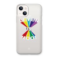 Het Leven Is Mooi: iPhone 13 mini Transparant Hoesje