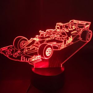 3D LED LAMP - FORMULE 1 MODEL 4