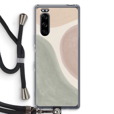 Geo #6: Sony Xperia 5 Transparant Hoesje met koord