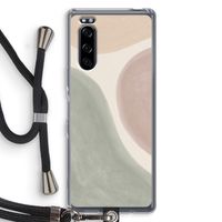 Geo #6: Sony Xperia 5 Transparant Hoesje met koord