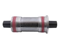 Vierkante trapas 127mm Edge BSA 68mm met aluminium cups - Zilver