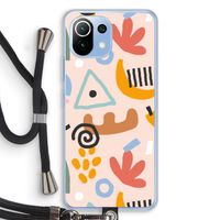 Abstract: Xiaomi Mi 11 Lite Transparant Hoesje met koord