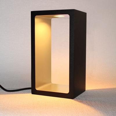 Artdelight Design tafellampCorridor zwart met goud - TL CORRIDOR ZW-MG