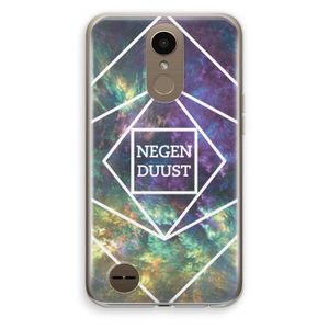 Negenduust ruimte: LG K10 (2017) Transparant Hoesje