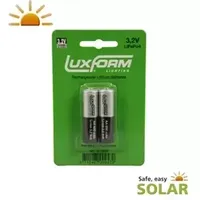 Solar batterij 600mah 3.2v aa 2st