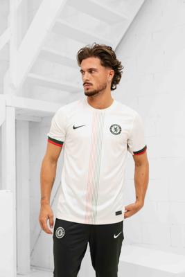 Chelsea Shirt Uit Senior 2025/2026 - Maat XL - Kleur: Gebroken Wit | Soccerfanshop