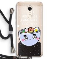 I'm A Hopeless Ramen-Tic For You: Xiaomi Redmi 5 Transparant Hoesje met koord