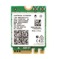 Intel WLA/Wi-Fi 6 AX200 2230 2x2 AX+BT vPro - thumbnail