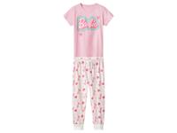Kinder pyjama (Barbie/roze/wit, 110/116)