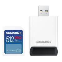 Samsung PRO Plus MB-SD512SB/WW flashgeheugen 512 GB SDXC UHS-I - thumbnail