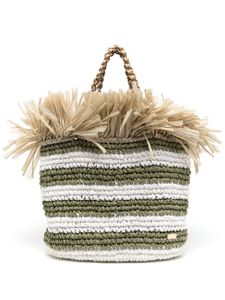 0711 grand sac cabas Malibu - Vert