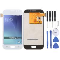 TFT-materiaal LCD-scherm en digitizer volledige assemblage voor Galaxy J1 ACE/J110/J110M/J110F/J110G/J110L (wit)