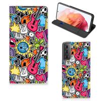 Samsung Galaxy S21 Hippe | Standcase | Punk Rock