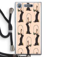 Pop Some Kim: Sony Xperia XZ1 Transparant Hoesje met koord