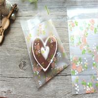 5 packs zelfklevend Seal OPP plastic zakken bruiloft geschenken tas snoep verpakking tas grootte: 7x7cm
