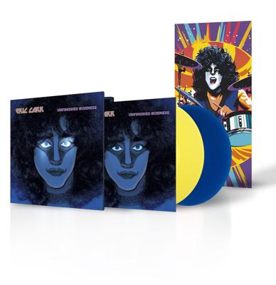Eric Carr - Unfinished Business (Blauw & Geel Vinyl) 2LP