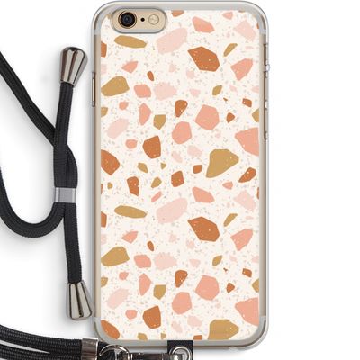Terrazzo N°18: iPhone 6 PLUS / 6S PLUS Transparant Hoesje met koord