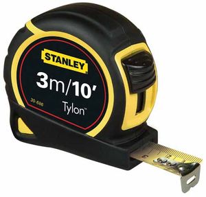 Stanley handgereedschap Rolbandmaat Stanley Tylon | 3m/10&apos; - 12,7mm - 0-30-686