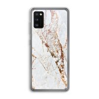 Goud marmer: Samsung Galaxy A41 Transparant Hoesje