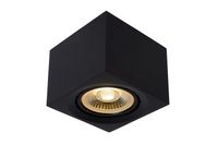 Lucide FEDLER - Plafondspot - LED Dim to warm - GU10 (ES111) - 1x12W 2200K/3000K - Zwart - thumbnail