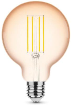 Modee LED Globe G95 E27 4-28W 1800K filament amber dimbaar - LED7480