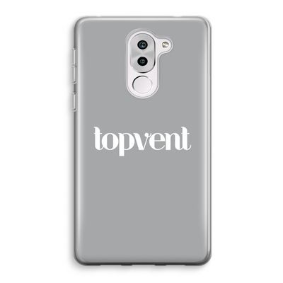 Topvent Grijs Wit: Honor 6X Transparant Hoesje