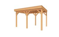 Buitenverblijf SUBLIME Plat dak - 400x300 cm- Plat dak- - YARD Outdoor