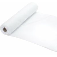 Sneeuwdeken - wit - 90 x 180 cm - op rol - sneeuwtapijt - polyester