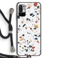 Terrazzo N°4: Xiaomi Redmi Note 10 5G Transparant Hoesje met koord