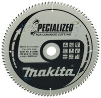 Makita Accessoires Afkortzaagblad | Laminaat | 305X30X2,5 96T5G - B-33881 - thumbnail