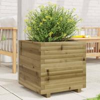 Plantenbak 50x50x49,5 cm geïmpregneerd grenenhout