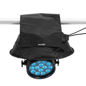 Eurolite Rain Cover Single Clamp regenhoes voor kleine en medium led-spots