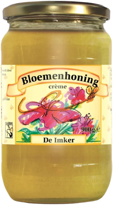Imker Bloemenhoning Creme