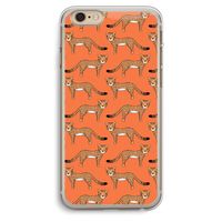 Cheetah: iPhone 6 Plus / 6S Plus Transparant Hoesje