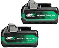 Hikoki 380205 accu set twin pack 2x multi-volt accu 36v 2.5ah/18v 5.0ah - 380205